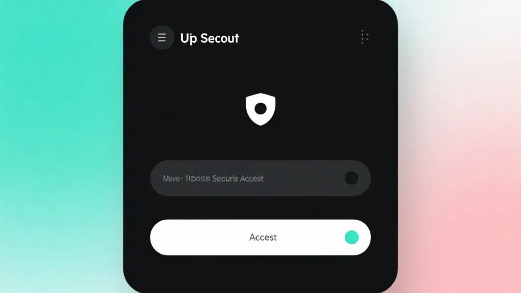 安全访问与下载界面示意